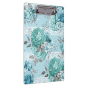 Porte-bloc Blue Roses Lace and Silver détails (Swatch)