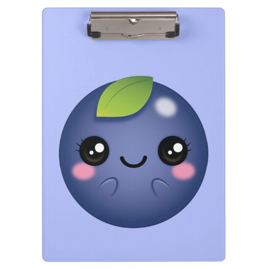Porte-bloc Blueberry de Kawaii (Devant)