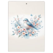 Porte-bloc Bluebird Blossom Watercolor Serenity (Dos)