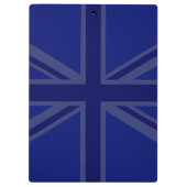 Porte-bloc Blues pour un drapeau britannique Union Jack (Dos)