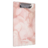 Porte-bloc Blush Pink Neutral Pastel Abstrait Encre de bureau (Swatch)