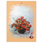 Porte-bloc Bodegón de flores/Vie des fleurs (Dos)