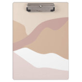 Porte-bloc Boho Abstrait Moderne Succulente (Devant)