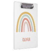 Porte-bloc Boho Pastel Rainbow Personnalisé (Swatch)