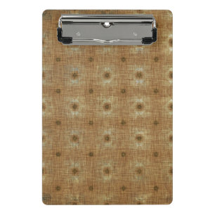 Porte-bloc Boho Tapestry Motif, Mini Porte - bloc Brown clair
