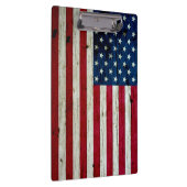 Porte-bloc Bois affligé par cool de drapeau américain (Swatch)