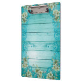 Porte-bloc Bois Arrière - plan Moderne Élégante Fleurs De Cad (Gauche)