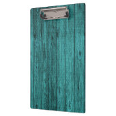 Porte-bloc bois bleu (Gauche)