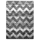 Porte-bloc Bois Chevron vintage Abstrait #4 (Dos)
