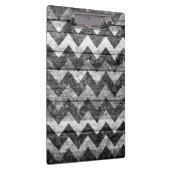 Porte-bloc Bois Chevron vintage Abstrait #4 (Swatch)