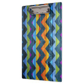 Porte-bloc Bois coloré Chevron Abstrait (Gauche)