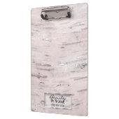 Porte-bloc Bois d'Arbre de bouleau blanc Rustique Grange Mais (Gauche)