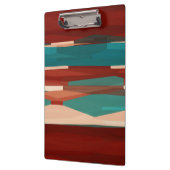 Porte-bloc Bois et turquoise (Gauche)