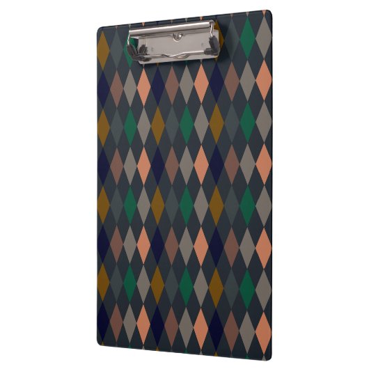 Porte-bloc Bois foncé Harlequin Diamants (Gauche)