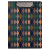 Porte-bloc Bois foncé Harlequin Diamants (Devant)