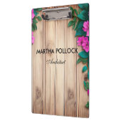 Porte-bloc Bois rose (Gauche)