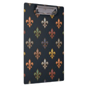 Porte-bloc Bois Terreux Fleur de lys Design (Swatch)