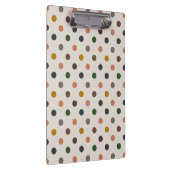 Porte-bloc Bois Tons Terre Clair Motif Points Design (Swatch)