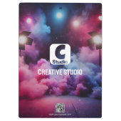 Porte-bloc Bold and Vibrant Clipboard for Professionals (Dos)