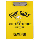 Porte-bloc Bon Grief Athlétisme (Devant)