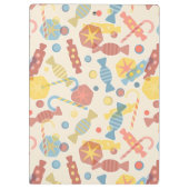 Porte-bloc Bonbons et motif de sucrerie (Dos)