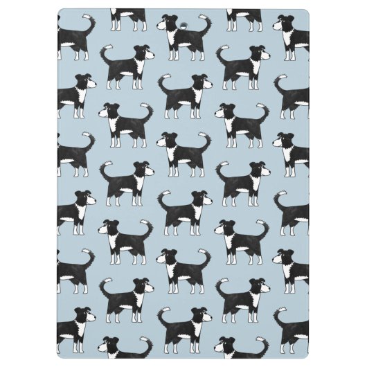 Porte-bloc Bordure Collie Sheep Chien (Dos)