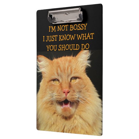 Porte-bloc Bossy Cat est Bossy (Gauche)