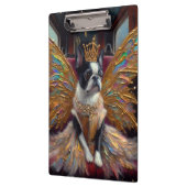 Porte-bloc Boston Terrier Fairy (Gauche)