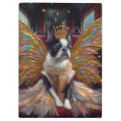Porte-bloc Boston Terrier Fairy (Dos)