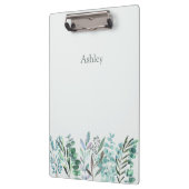 Porte-bloc botanique Eucalyptus aquarelle (Gauche)