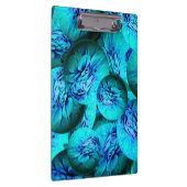 Porte-bloc Boucles turquoise et bleue en optique 3D (Swatch)