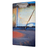 Porte-bloc Bouclier d'un vieux camion rouillé (Gauche)