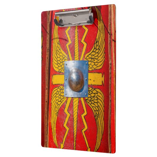 Porte-bloc Bouclier militaire romain - Scutum (Gauche)