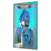 Porte-bloc bouddha bleu (Gauche)