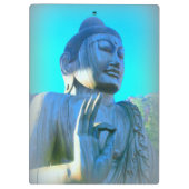 Porte-bloc bouddha bleu (Dos)