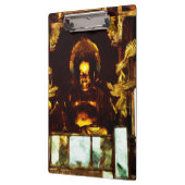 Porte-bloc Bouddha d'or Kyoto Japon Impressionnisme Abstrait (Gauche)