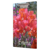 Porte-bloc Bougainvilliers roses tropicaux (Gauche)