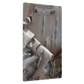 Porte-bloc Bouleau courbe écorce rustique (Swatch)