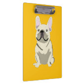 Porte-bloc Bouledogue français crème, (Swatch)