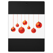Porte-bloc Boules de Noël (Dos)