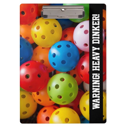 Porte-bloc  Boulettes colorées, texte personnalisé (Devant)