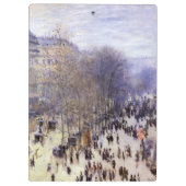 Porte-bloc Boulevard des Capucines par Claude Monet, Beaux-ar (Dos)
