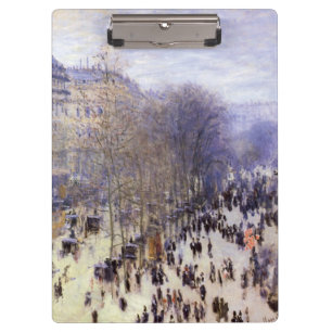 Porte-bloc Boulevard des Capucines par Claude Monet, Beaux-ar