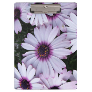 Porte-bloc Bouquet de fleurs violettes claires