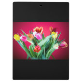 Porte-bloc Bouquet de tulips (Dos)