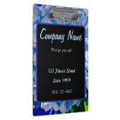 Porte-bloc Bouquets d'hydrangées bleu violet (Swatch)