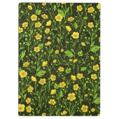 Porte-bloc Boutons sur noir (Dos)