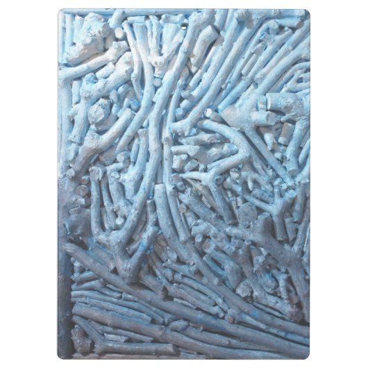 Porte-bloc Bouts : Bleu (Dos)