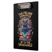 Porte-bloc Bow au monarque Feline de l'enfer Éffrayant (Gauche)