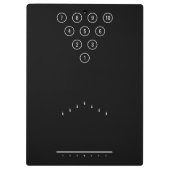 Porte-bloc Bowler's Best Friend Bowling Pins and Lane Chart (Dos)